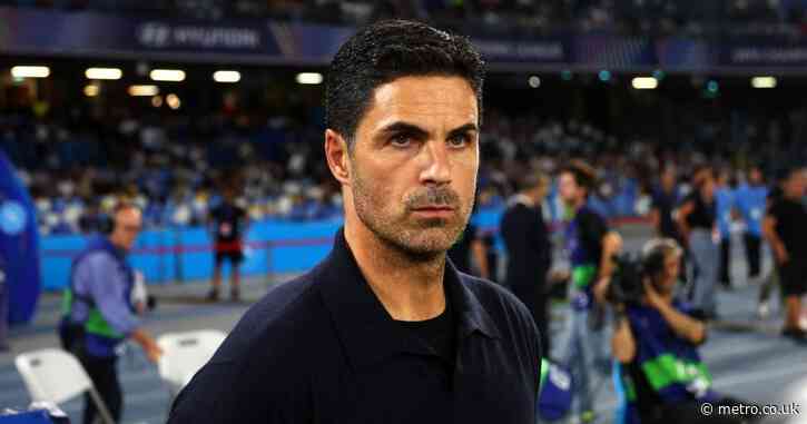 Mikel Arteta ‘rages’ at three Arsenal players during Champions League win over Napoli
