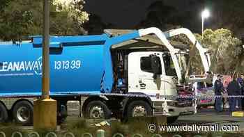 Horror as young man is struck down and killed by a rubbish truck in Sydney
