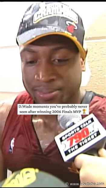 DWade moments you’ve NEVER seen after winning 2006 Finals MVP 🏆