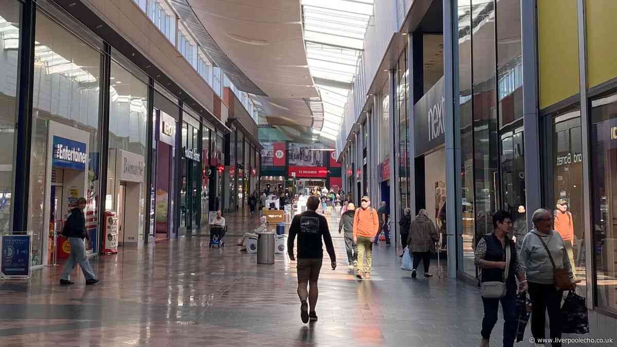 Mums with prams flee Warrington shopping centre in terror at sight of knifeman covered in blood