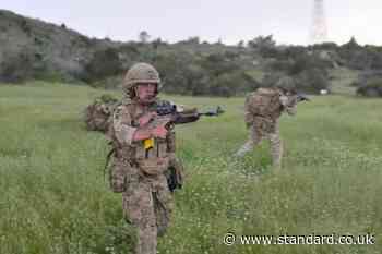 Soldiers from Scots battalions face off in Cyprus exercise