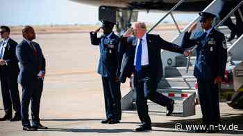 Komplikationen vor Abflug: Notrutsche an Trumps Air Force One muss überprüft werden