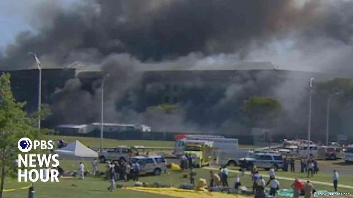 'Total chaos.' How PBS News crews filmed the Pentagon on 9/11
