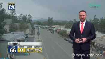Drier conditions move in through the end of the week