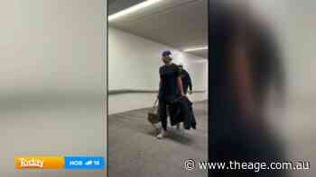 Rams touch down in Melbourne ahead of NFL clash