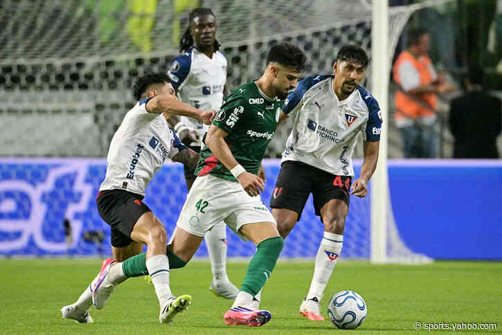 Palmeiras earn slender first-leg lead against LDU 🎥
