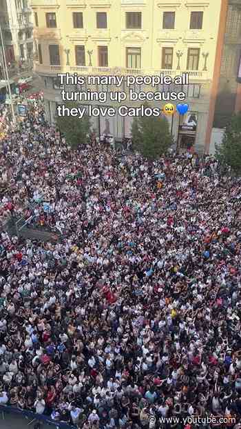 Madrid, we felt the love 💙 #f1