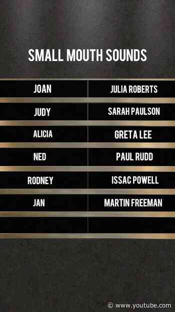 Julia Roberts returns to Broadway this winter in SMALL MOUTH SOUNDS with Sarah Paulson and Paul Rudd
