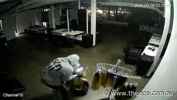 CCTV footage reveals brazen salon theft at celebrity hair salon