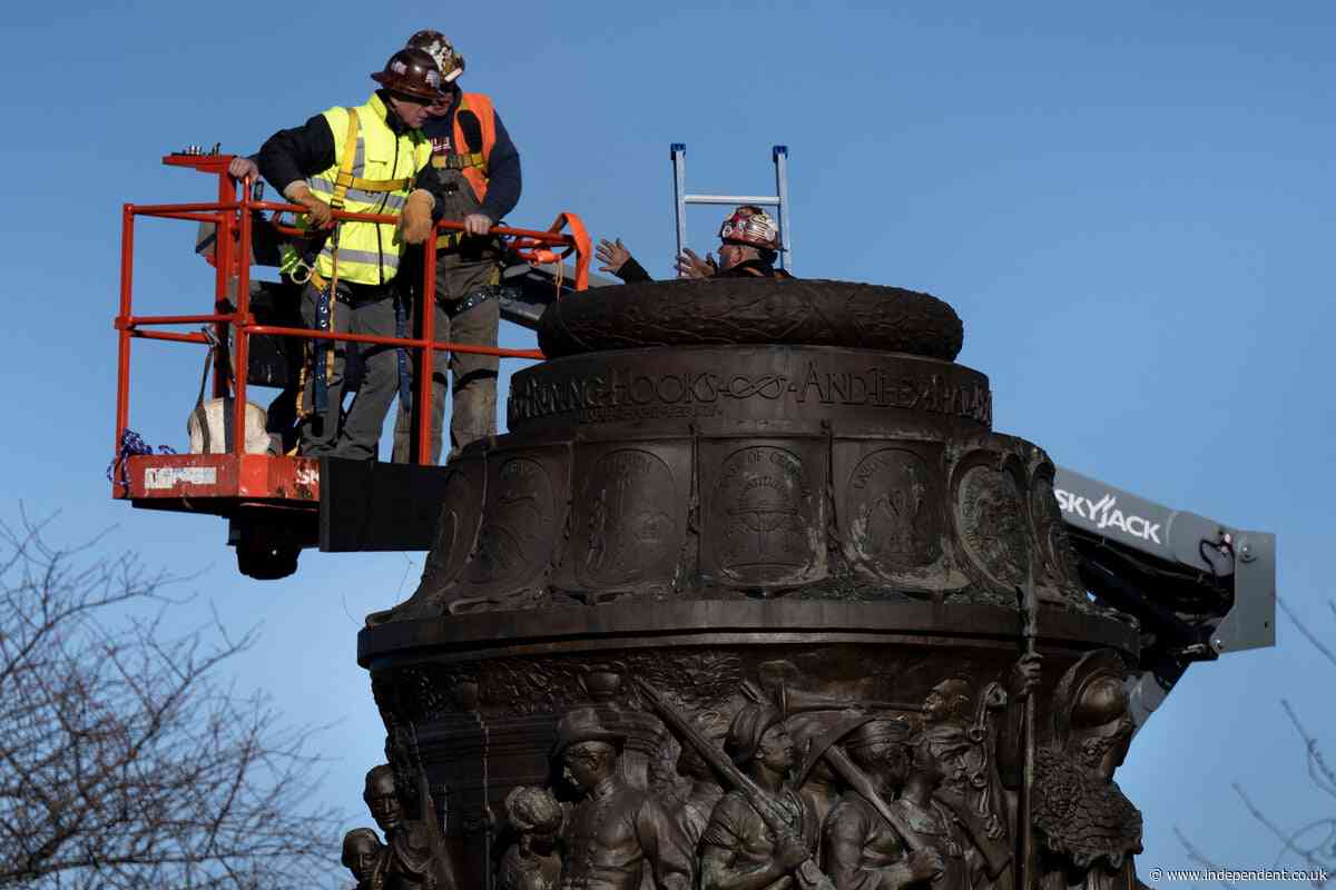 Trump team removed plaque critical of Confederate monument in Arlington cemetery