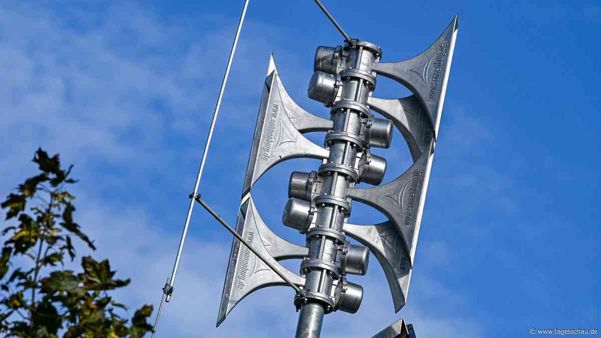 Bundesweiter Test von Alarmsystemen an Warntag