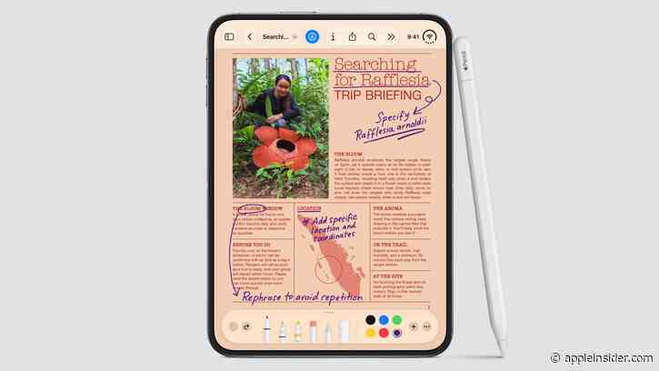 iPhone Duo supports Apple Pencil with USB-C on both displays