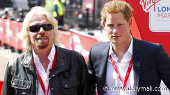 EDEN CONFIDENTIAL: Prince Harry joins Richard Branson at charity bash for Ukraine
