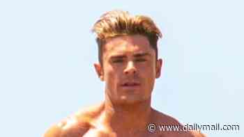 Zac Efron shows off his ripped abs alongside equally buff brother Dylan during shirtless boat adventure… two years after swimming accident