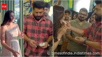 Nivin welcomes Rukmini to 'NP 51' with Mysore Pak
