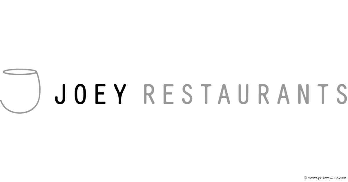 JOEY RESTAURANTS TO OPEN SECOND DALLAS LOCATION