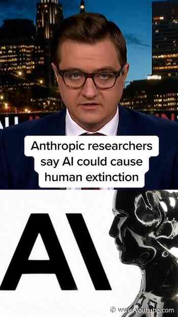 Anthropic researchers say AI could cause human extinction