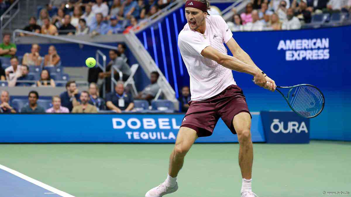 Glatt in drei Sätzen: Besonderer Meilenstein: Zverev stürmt ins Halbfinale der US Open