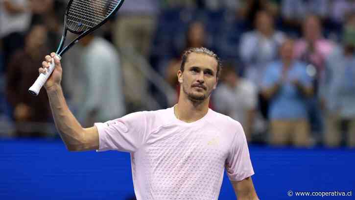 Alexander Zverev se instaló en semifinales del US Open con sólido triunfo ante Van de Zandschulp