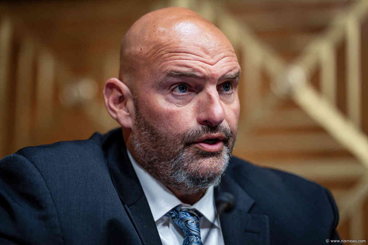 Sen. John Fetterman makes a surprise cameo praising Republicans at the GOP convention