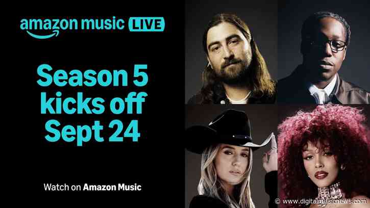 Noah Kahan Kicks Off Season 5 of Amazon Music Live