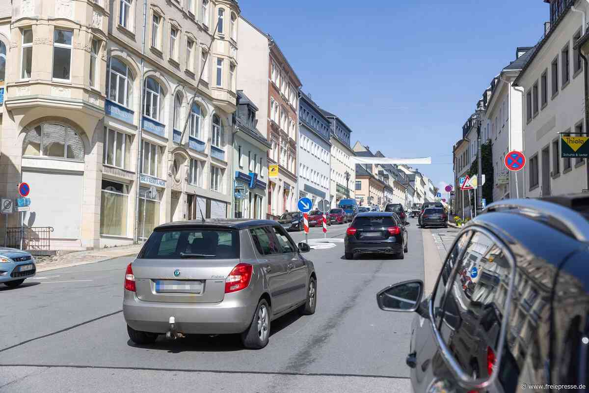 Wird die wichtigste Straße in die Annaberger Innenstadt im nächsten Jahr zur Baustelle?
