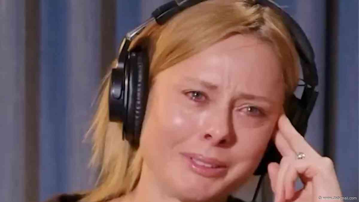 Ally Langdon breaks down in tears as she discusses the tragic death of R U OK Day? founder Gavin Larkin