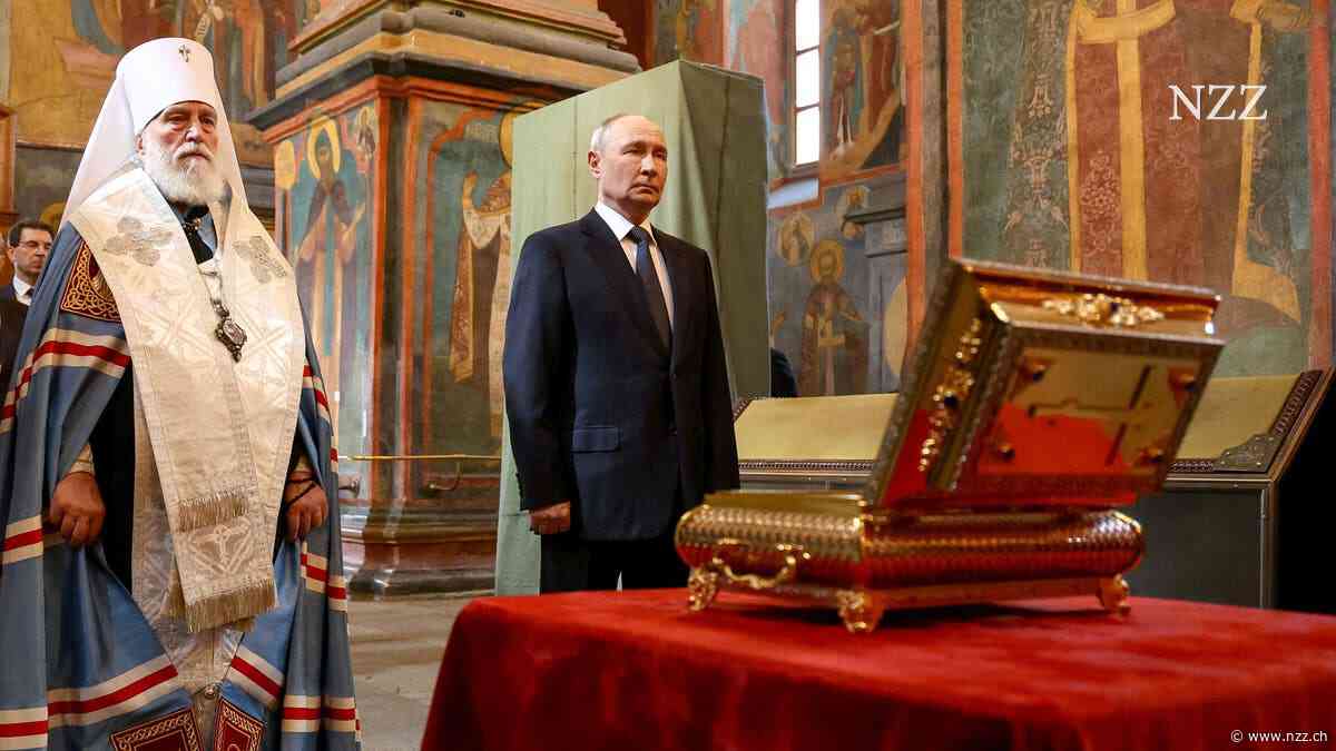 Reliquien sollen es richten – nun mobilisiert Russland auch noch religiöse Wunderkräfte für die Front in der Ukraine