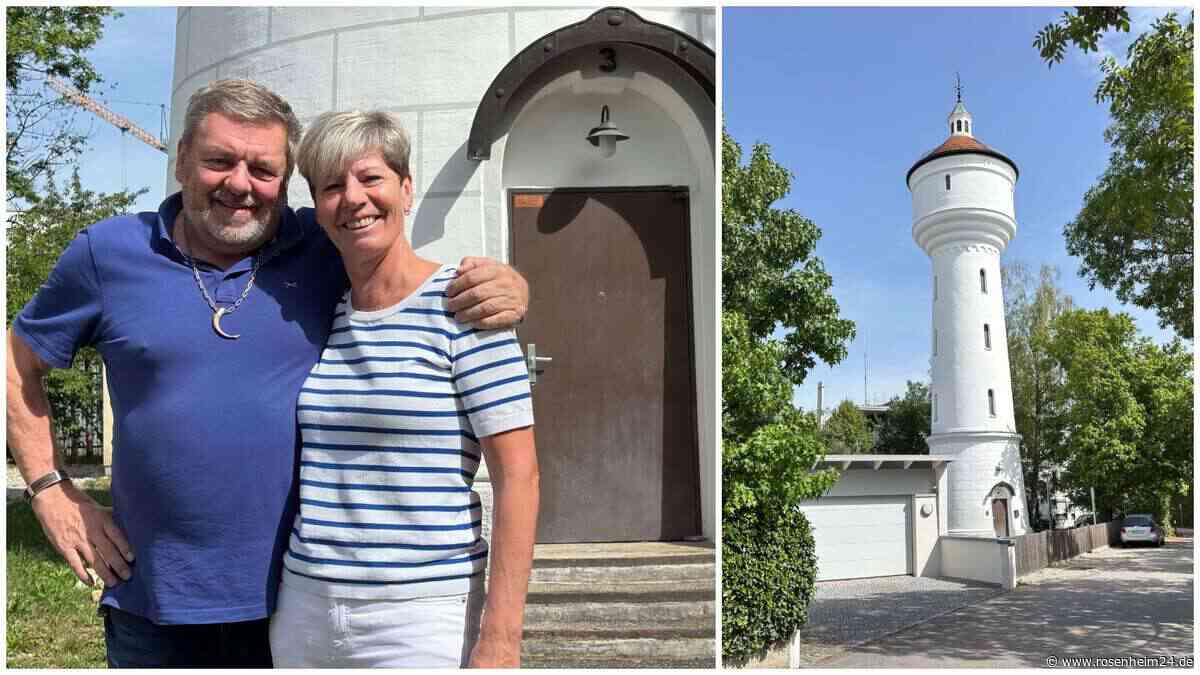 Ein Wasserturm mit sieben Stockwerken: Mühldorfs spektakulärste Immobilie wird verkauft