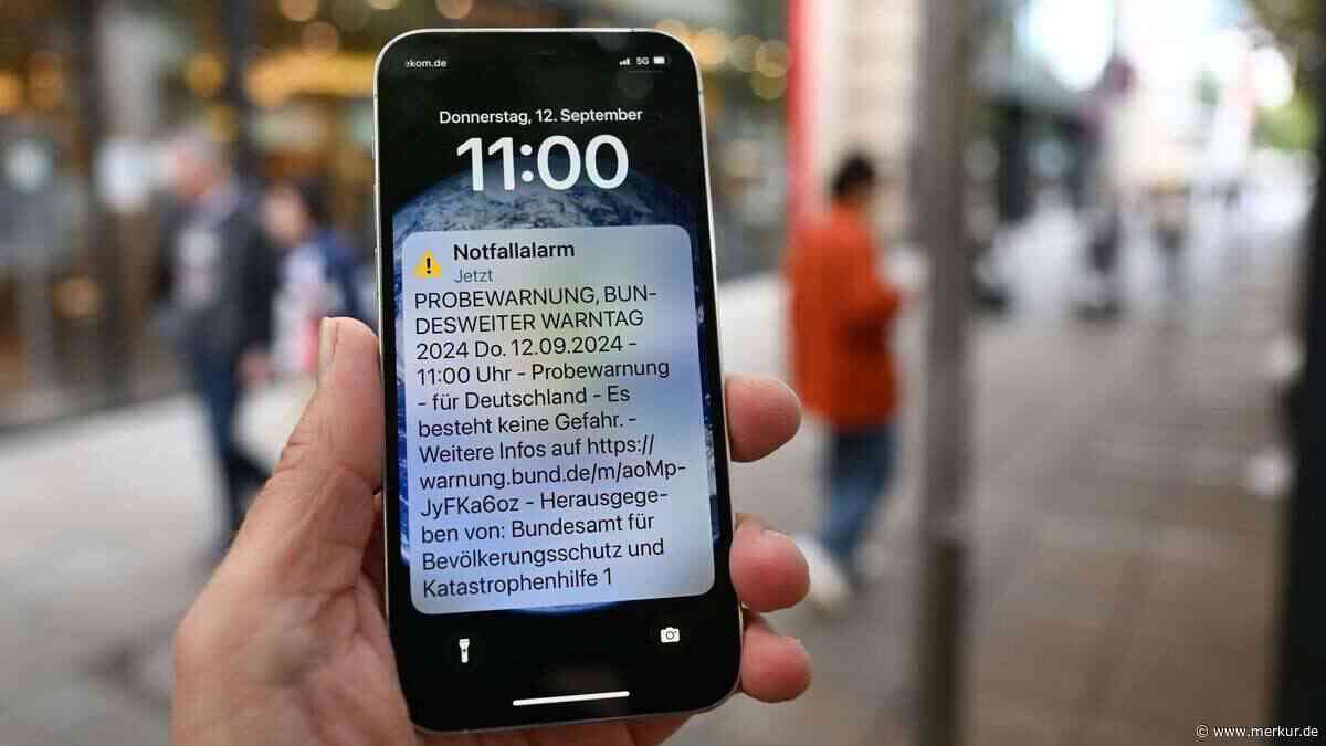 Bundesweiter Warntag heute: Sirenen heulen, Handys piepen – das müssen Sie wissen