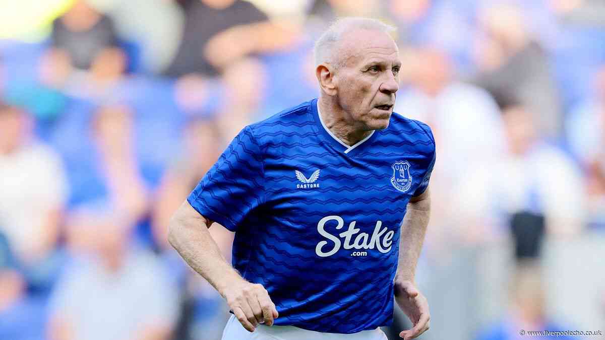 Everton legend Peter Reid makes playing admission ahead of 'superb' Hill Dickinson Stadium game