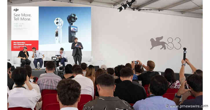 DJI проводит сессию кинематографистов и визионеров на Venice Production Bridge во время 83-го Венецианского международного кинофестиваля