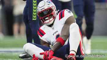 New England Patriots are handed worrying AJ Brown update after star man's ankle injury on disastrous debut