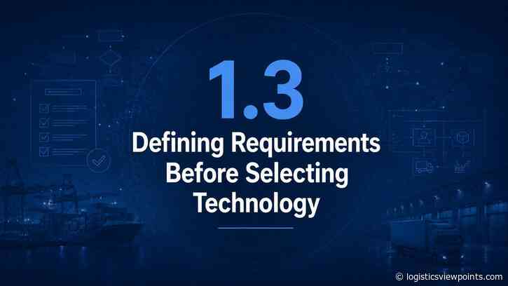 Requirements Before Technology: Define the Problem Before Buying the Solution