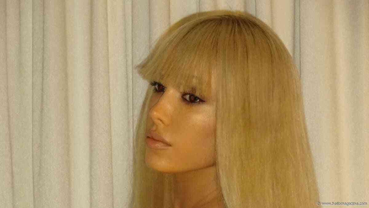 Bianca Censori sizzles in barely-there bikini and blonde wig