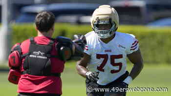49ers DT James Thompson returns to limited work, while Nick Bosa, George Kittle remain limited