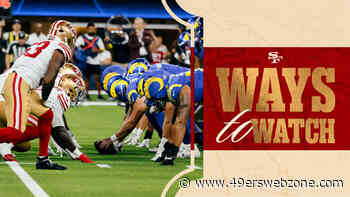 Ways to Watch and Listen: 49ers vs. Rams &vert; Week 1 in Australia