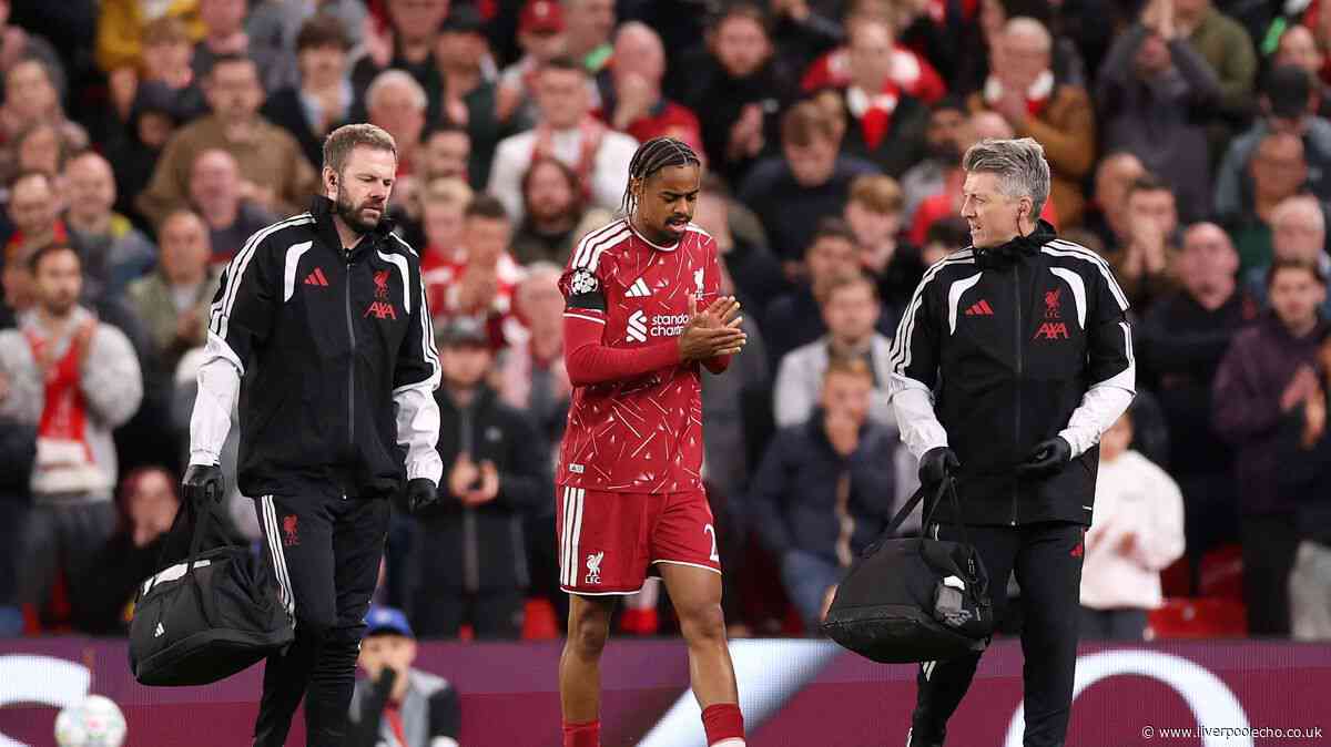 Barcola, Gakpo, Ekitike - Liverpool injury news and return dates after Atletico Madrid