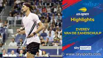 Zverev’s books semi-final spot with straight-sets win over Van de Zandschulp
