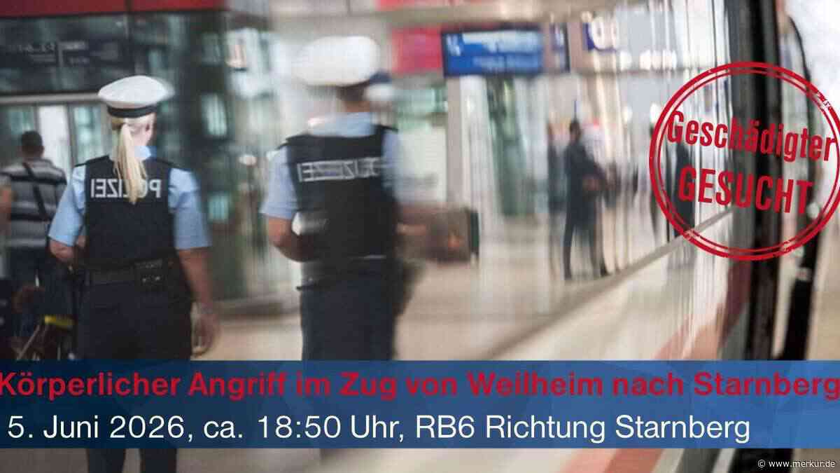 Mann schlägt in Regionalbahn zu – Bundespolizei sucht Opfer mit pinkem Rucksack