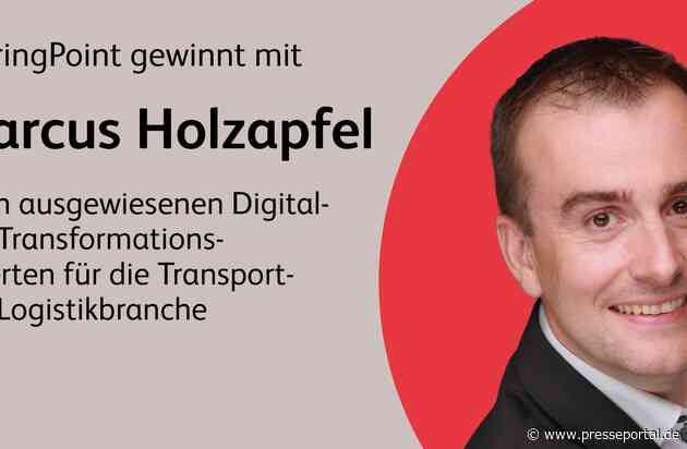 BearingPoint gewinnt mit Marcus Holzapfel einen ausgewiesenen Digital- und Transformationsexperten für die Transport- und Logistikbranche