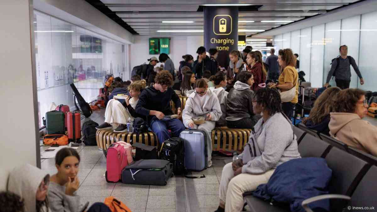 Passengers face being stranded at Heathrow and Gatwick for days as 2,000 flights axed