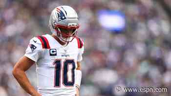Maye faults self for costly INTs, calls play in Pats' loss 'unacceptable'