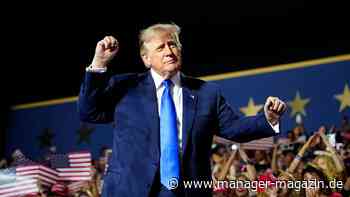 USA: Donald Trump verspricht US-Bürgern 5000-Dollar-"Dividende" bei Wahlsieg der Republikaner