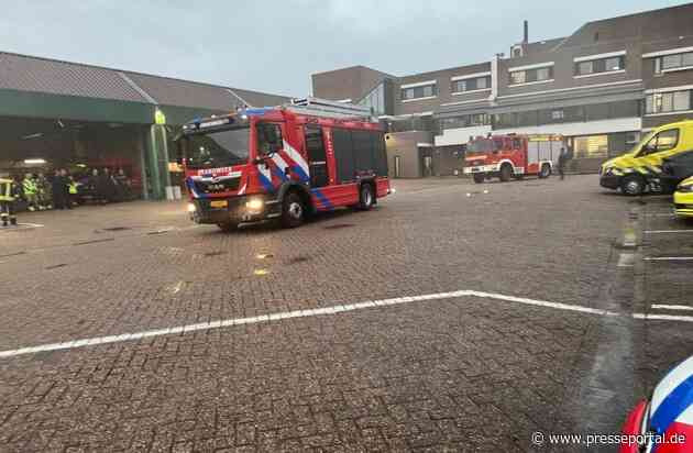 FW Kranenburg: Grenzüberschreitende Feuerwehrübung: Einsatzkräfte trainieren komplexes Szenario
