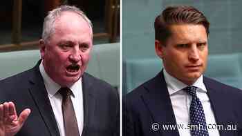 Joyce apologises – sort of – to Hastie over One Nation ‘traitor’ cartoon