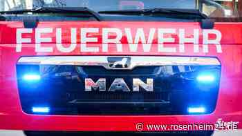 Sauna in Vollbrand: Feuerwehreinsatz im Kirchenweg in Rosenheim