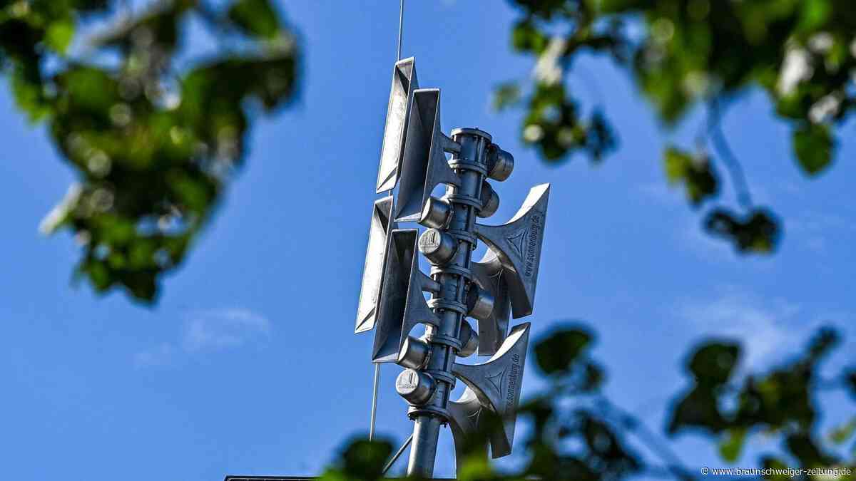 135 Sirenen heulen: Das passiert beim Warntag im Landkreis Wolfenbüttel