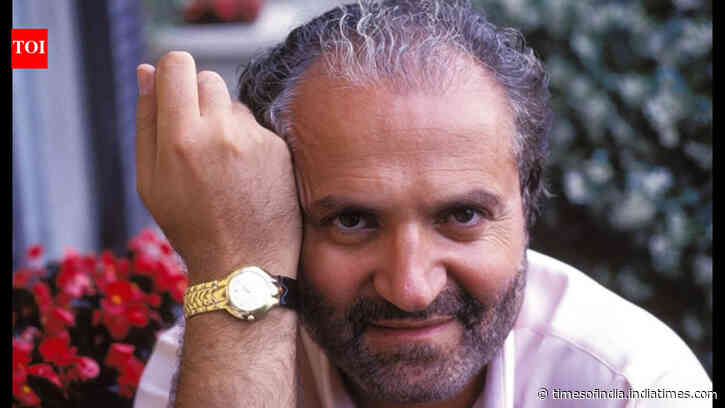 Fashion quote of the day by Gianni Versace: 'Don't be into trends. Don't make fashion own you, but you decide what you are, what you want to express...'