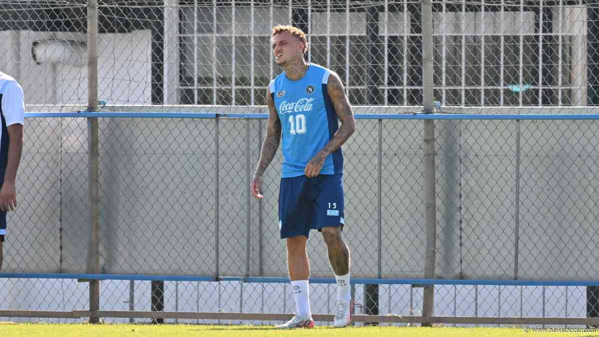 Noa Lang ontbrak tegen Arsenal door incident op training Napoli: ’Ongeschikt gedrag’